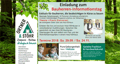 Desktop Screenshot of ortner-stoehr.de